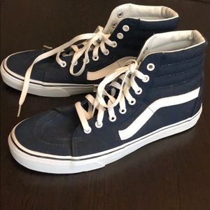 Navy Old Skool Hightop Vans